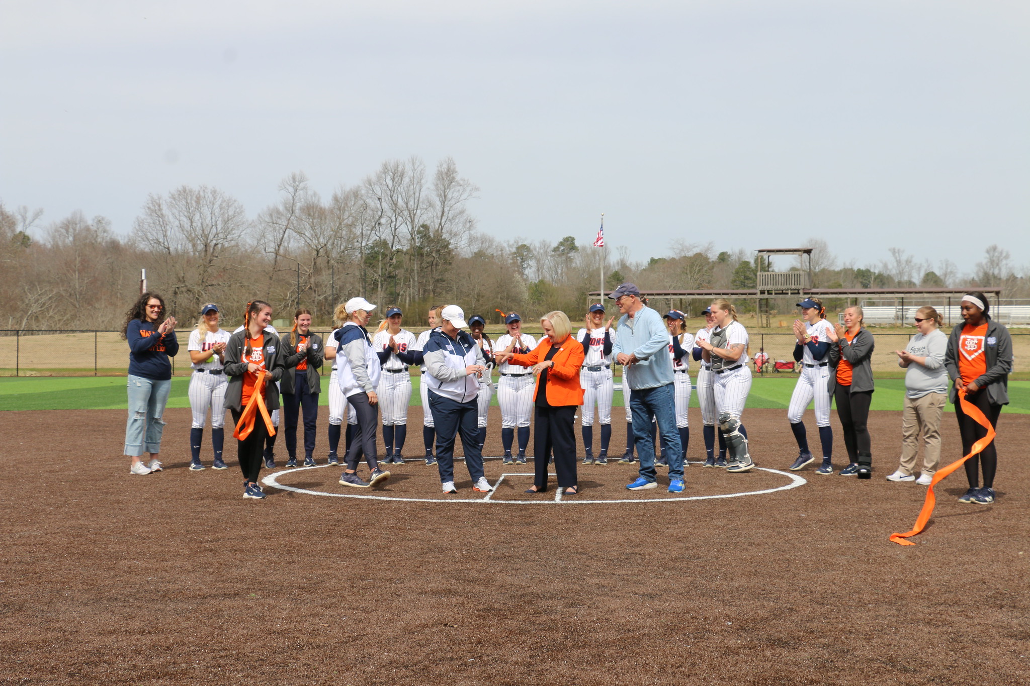 Wallace State Cuts Ribbon on New Softball Field